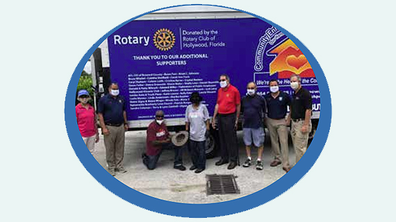 Rotary Club of Hollywood Donates Truck to CEC